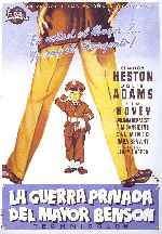 carátula carteles de La Guerra Privada Del Mayor Benson