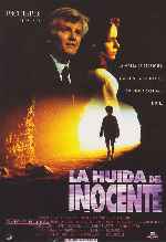 carátula carteles de La Huida Del Inocente