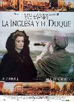 carátula carteles de La Inglesa Y El Duque