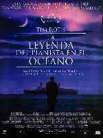 carátula carteles de La Leyenda Del Pianista En El Oceano