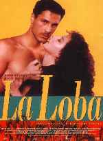carátula carteles de La Loba - 1995