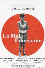 carátula carteles de La Mala Educacion