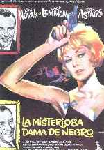 carátula carteles de La Misteriosa Dama De Negro