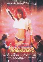 carátula carteles de La Mujer Explosiva
