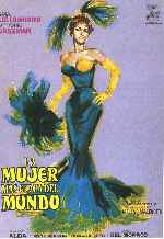 carátula carteles de La Mujer Mas Guapa Del Mundo - V2