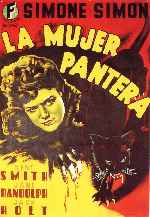 carátula carteles de La Mujer Pantera - V2