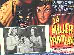 carátula carteles de La Mujer Pantera - V3