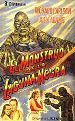 carátula carteles de El Monstruo De La Laguna Negra - Region 4