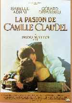 carátula carteles de La Pasion De Camille Claudel