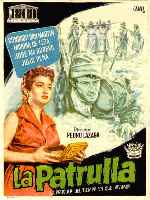 carátula carteles de La Patrulla - 1954