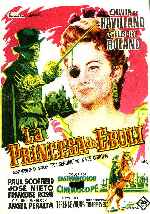 carátula carteles de La Princesa De Eboli - 1955