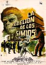 carátula carteles de La Rebelion De Los Simios