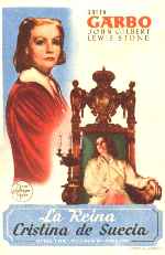 carátula carteles de La Reina Cristina De Suecia - V2
