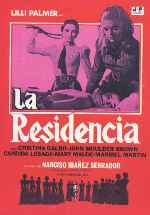 carátula carteles de La Residencia - 1969
