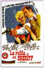 carátula carteles de La Rubia Y El Sheriff