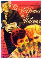 carátula carteles de La Verbena De La Paloma - 1934