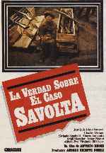 carátula carteles de La Verdad Sobre El Caso Savolta