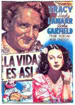 carátula carteles de La Vida Es Asi