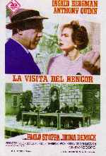 carátula carteles de La Visita Del Rencor