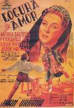 cartula carteles de Locura De Amor - 1948