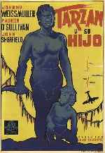 carátula carteles de Tarzan Y Su Hijo - V2