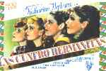 carátula carteles de Las Cuatro Hermanitas - 1933