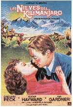 carátula carteles de Las Nieves Del Kilimanjaro - 1952