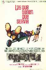 carátula carteles de Las Que Tienen Que Servir