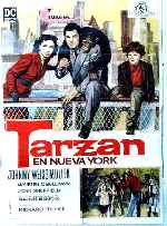 carátula carteles de Tarzan En Nueva York - V2