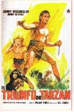 carátula carteles de El Triunfo De Tarzan