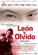 carátula carteles de Leon Y Olvido
