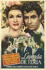 carátula carteles de Leyenda De Feria