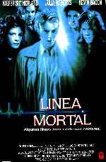 carátula carteles de Linea Mortal
