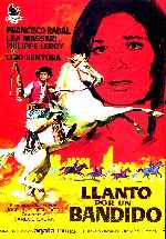 carátula carteles de Llanto Por Un Bandido - V2