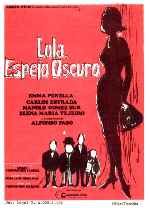 carátula carteles de Lola Espejo Oscuro