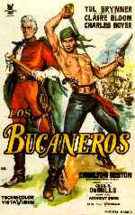 carátula carteles de Los Bucaneros