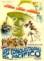 carátula carteles de Los Conquistadores Del Pacifico