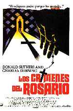carátula carteles de Los Crimenes Del Rosario