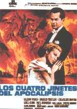 carátula carteles de Los Cuatro Jinetes Del Apocalipsis - 1962