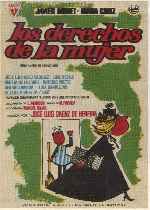carátula carteles de Los Derechos De La Mujer