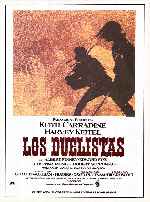 carátula carteles de Los Duelistas