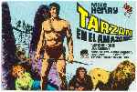 carátula carteles de Tarzan En El Amazonas