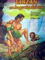 carátula carteles de Tarzan En La Gruta Del Oro - V2