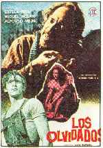 carátula carteles de Los Olvidados - 1950