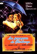 carátula carteles de Los Paraguas De Cherburgo