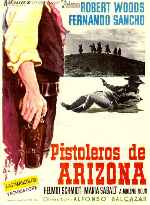 carátula carteles de Los Pistoleros De Arizona