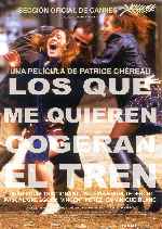 carátula carteles de Los Que Me Quieren Cogeran El Tren