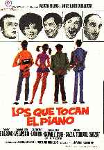 carátula carteles de Los Que Tocan El Piano