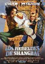 carátula carteles de Los Rebeldes De Shanghai
