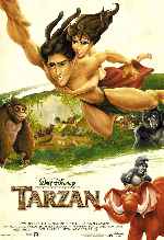 carátula carteles de Walt Disney - Tarzan - V2